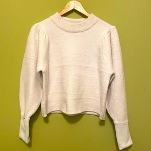 Industry White Wool Sweater Size Medium